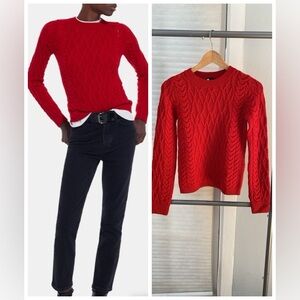 THE KOOPLES Red wool sweater. Size S